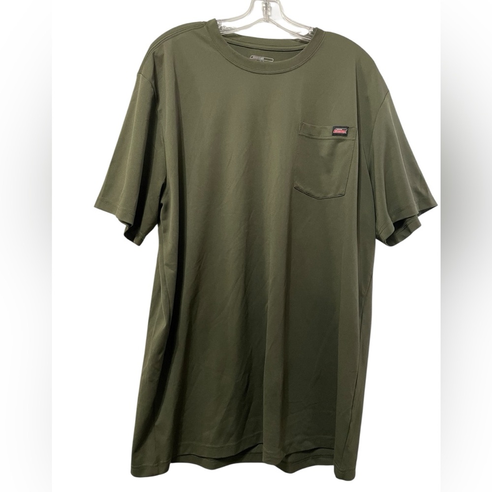 Dickies Dark green work shirtmen’s XL Tall 100% polyester